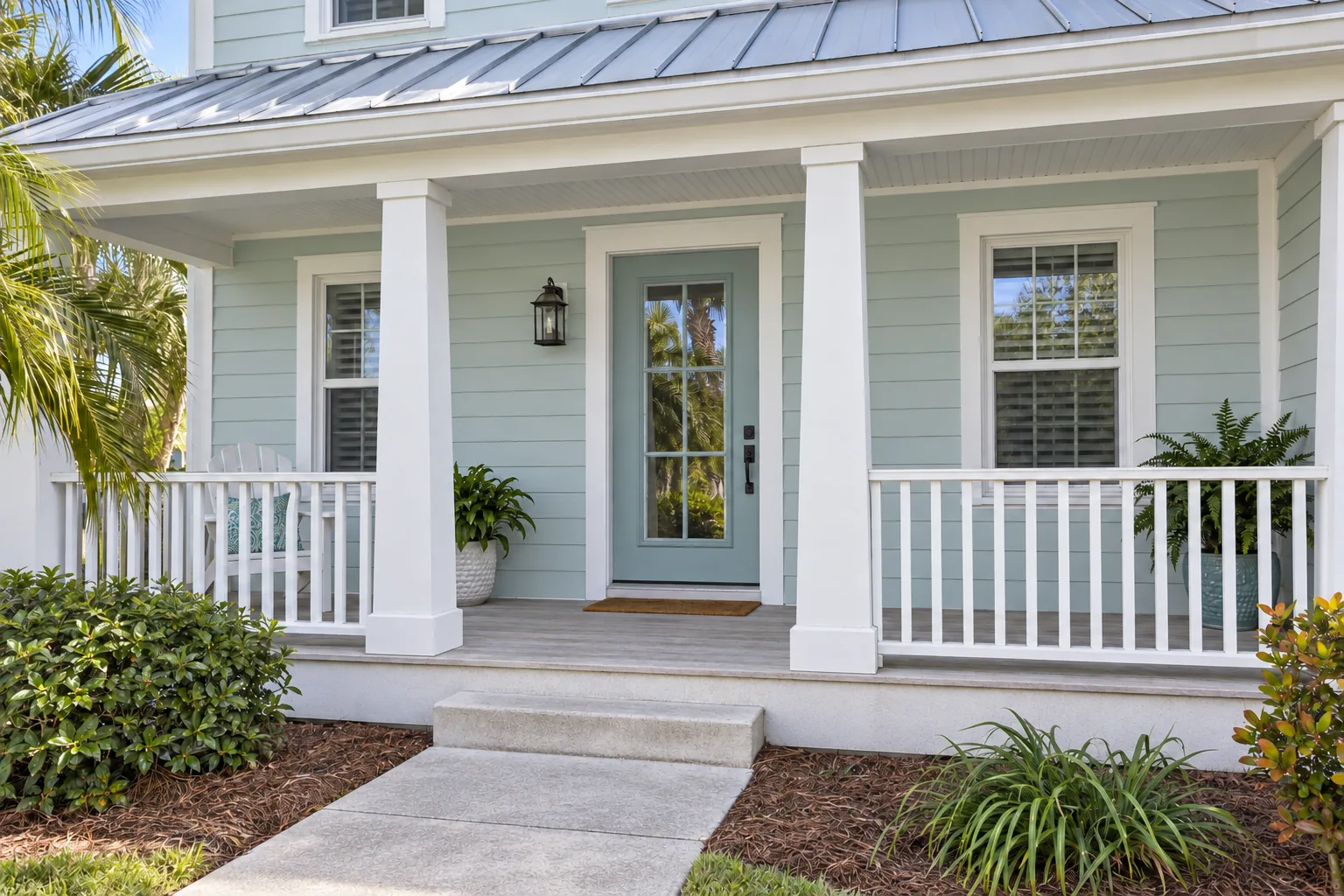 Fort Pierce, FL home after pressure cleaning by Kingdom Harvest