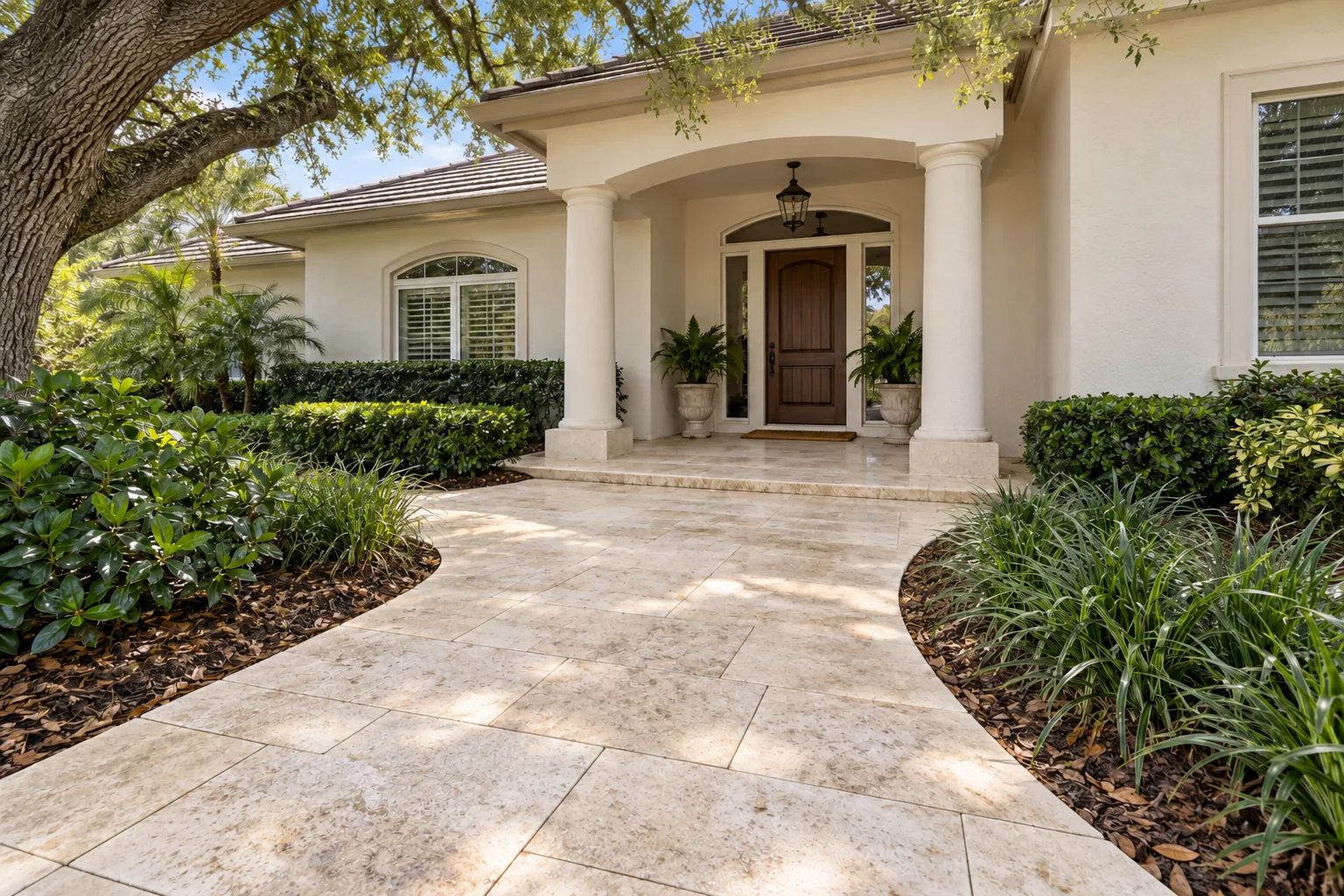 Martin County, FL home after pressure cleaning by Kingdom Harvest